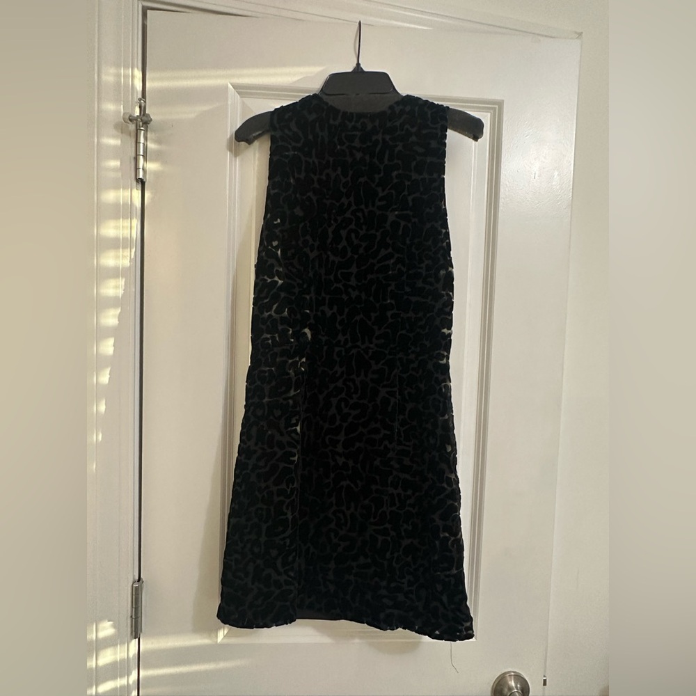 Dolce Vita Black Textured Mini Dress